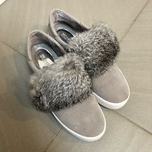 Michael Kors Fur Sneakers